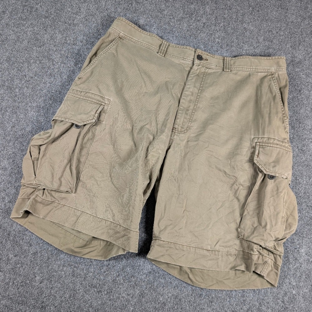 Polo Ralph Lauren Cargo Shorts Mens 38 Khaki Tan Cotton Twill Utility